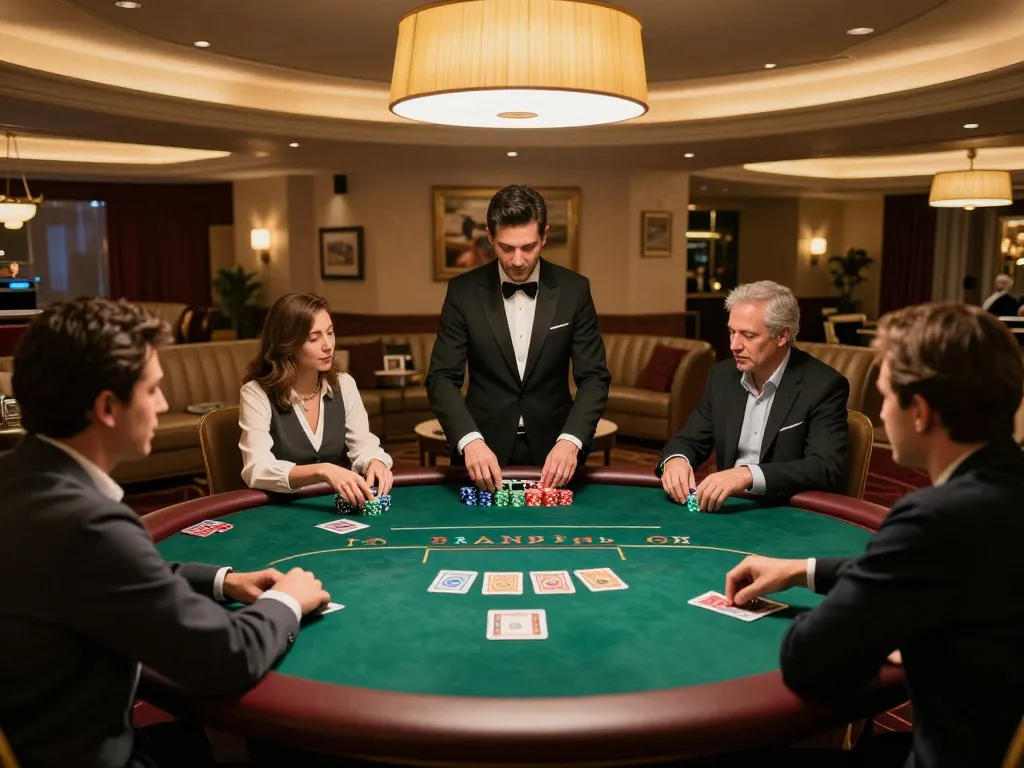 The 98win club hosts an exciting Texas Hold'em game with players strategizing over chips and cards.