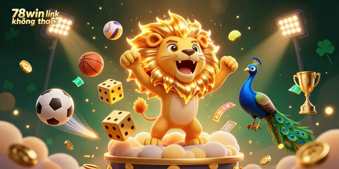 Engage in thrilling gameplay with 78win link không chặn showcasing a vibrant casino scene filled with sports elements.