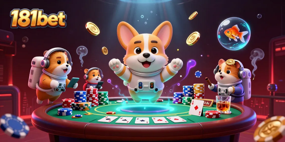 Experience the thrill of 181bet with vibrant casino action amidst a space-themed adventure.