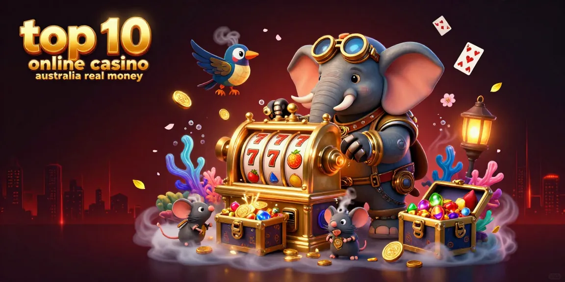 Experience lively gameplay at top 10 online casino australia real money featuring steampunk slots and treasure.